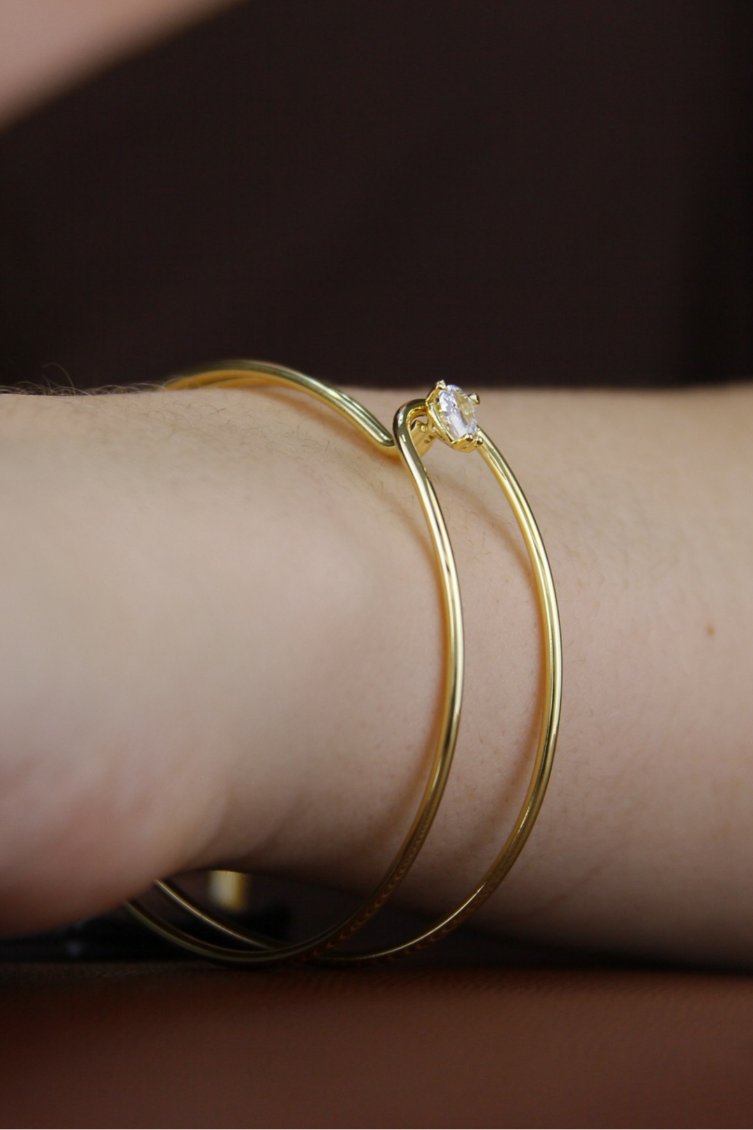 Bracelete fios c ponto de luz