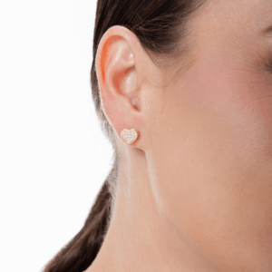 Brinco coração mini