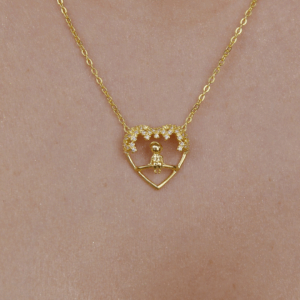 Colar coração menino