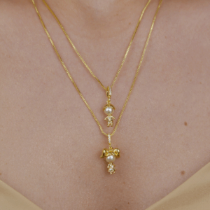 Colar menino madre pérola